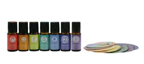Mr.Steam MS CHAKRA7 Chakra Aroma Oil, 7-Pack, 10mL