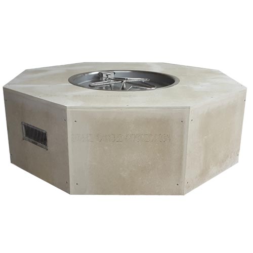 HPC Fire Octagon Ready to Finish Fire Pit Kit