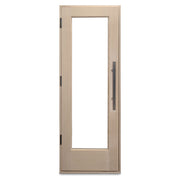 PROSAUNAS Solid Wood Sauna Door with Insulated Glass, 24" x 70"