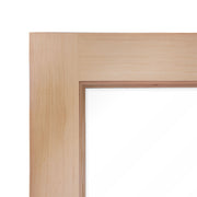 PROSAUNAS Solid Wood Sauna Door with Insulated Glass, 24" x 70"