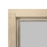PROSAUNAS Tinted Glass Sauna Door 24x73 Prehung Tinted Glass Sauna Door, Aspen Frame