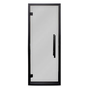 PROSAUNAS Tinted Glass Sauna Door 24x73 Prehung Tinted Glass Sauna Door, Black Alder Frame
