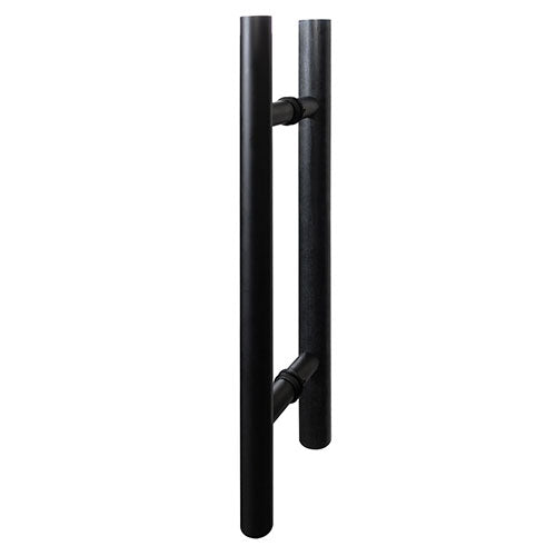PROSAUNAS Tinted Glass Sauna Door 24x73 Prehung Tinted Glass Sauna Door, Black Alder Frame
