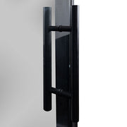 PROSAUNAS Tinted Glass Sauna Door 24x73 Prehung Tinted Glass Sauna Door, Black Alder Frame