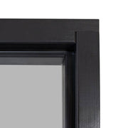 PROSAUNAS Tinted Glass Sauna Door 24x73 Prehung Tinted Glass Sauna Door, Black Alder Frame