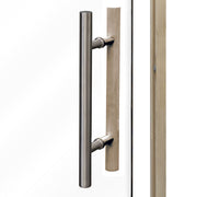 PROSAUNAS Clear Glass Sauna Door 24x81 Prehung Clear Glass Sauna Door, Aspen