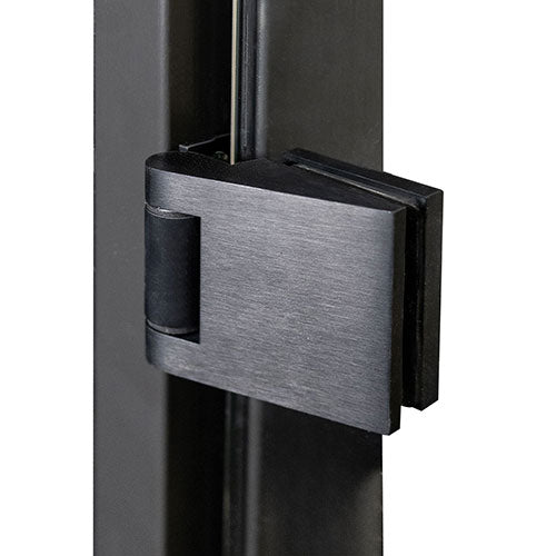 PROSAUNAS Clear Glass Sauna Door 24x81 Prehung Clear Glass Sauna Door, Black Alder