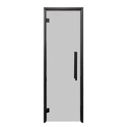 PROSAUNAS Tinted Glass Sauna Door 24x81 Prehung Tinted Glass Sauna Door, Black Alder