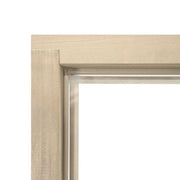 PROSAUNAS Clear ADA Glass Sauna Door 36x81 Prehung ADA Clear Glass Sauna Door, Aspen