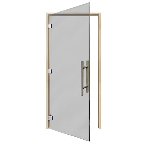 PROSAUNAS Tinted ADA Glass Sauna Door 36x81 Prehung ADA Tinted Glass Sauna Door, Aspen