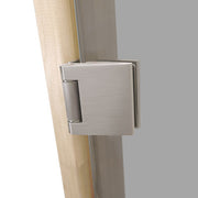 PROSAUNAS Tinted ADA Glass Sauna Door 36x81 Prehung ADA Tinted Glass Sauna Door, Aspen