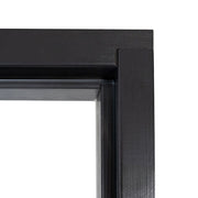PROSAUNAS Clear ADA Glass Sauna Door 36x81 Prehung ADA Clear Glass Sauna Door, Black Alder