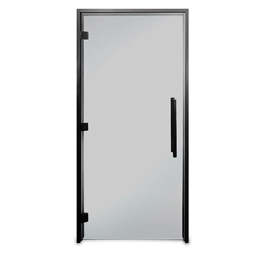 PROSAUNAS Tinted ADA Glass Sauna Door 36x81 Prehung ADA Tinted Glass Sauna Door, Black Alder
