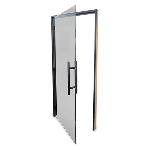 PROSAUNAS Tinted ADA Glass Sauna Door 36x81 Prehung ADA Tinted Glass Sauna Door, Black Alder