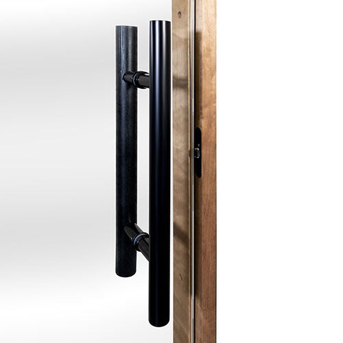 PROSAUNAS Clear ADA Glass Sauna Door 36x81 Prehung ADA Clear Glass Sauna Door, Thermo-Aspen