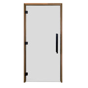 PROSAUNAS Tinted ADA Glass Sauna Door 36x81 Prehung ADA Tinted Glass Sauna Door, Thermo-Aspen