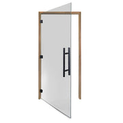 PROSAUNAS Tinted ADA Glass Sauna Door 36x81 Prehung ADA Tinted Glass Sauna Door, Thermo-Aspen