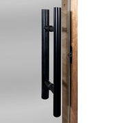 PROSAUNAS Tinted ADA Glass Sauna Door 36x81 Prehung ADA Tinted Glass Sauna Door, Thermo-Aspen