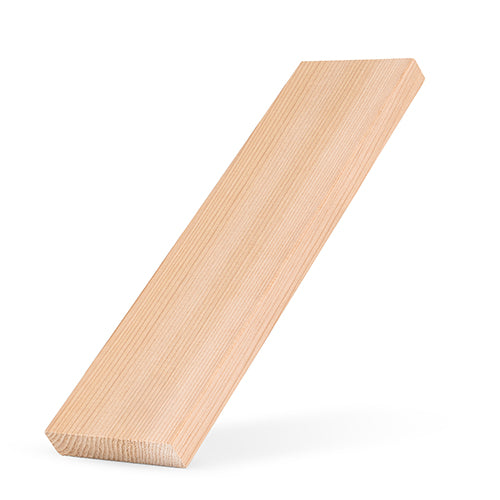 PROSAUNAS Cedar 1x4 VG S4SEE Sauna Wood, Vertical Grain, Smooth 4 Sides Eased Edges, Bench Material
