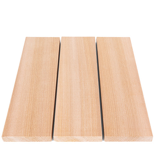 PROSAUNAS Cedar 1x4 VG S4SEE Sauna Wood, Vertical Grain, Smooth 4 Sides Eased Edges, Bench Material