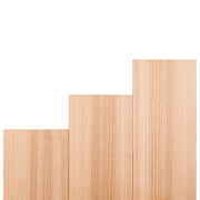 PROSAUNAS Cedar 1x6 VG S4SEE Sauna Wood, Vertical Grain, Smooth 4 Sides Eased Edges, Bench Material