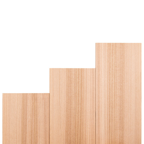 PROSAUNAS Cedar 1x6 VG S4SEE Sauna Wood, Vertical Grain, Smooth 4 Sides Eased Edges, Bench Material