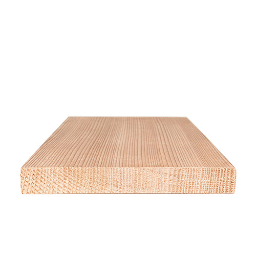 PROSAUNAS Cedar 1x6 VG S4SEE Sauna Wood, Vertical Grain, Smooth 4 Sides Eased Edges, Bench Material
