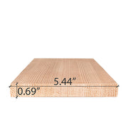 PROSAUNAS Cedar 1x6 VG S4SEE Sauna Wood, Vertical Grain, Smooth 4 Sides Eased Edges, Bench Material