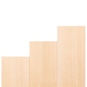 PROSAUNAS Hemlock 1x6 VG S4SEE Sauna Wood, Vertical Grain, Smooth 4 Sides, Eased Edges, Bench Material