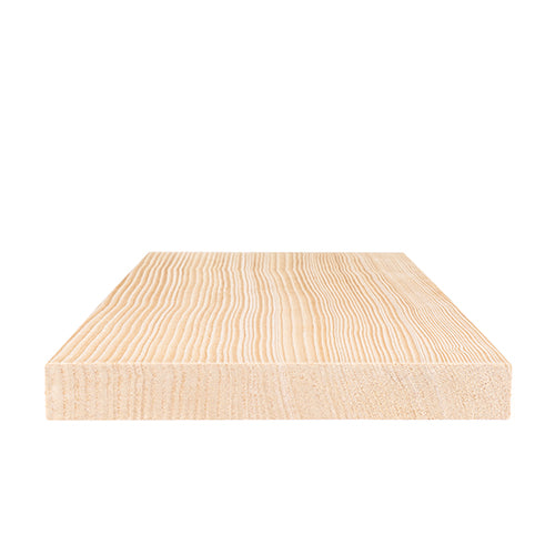PROSAUNAS Hemlock 1x6 VG S4SEE Sauna Wood, Vertical Grain, Smooth 4 Sides, Eased Edges, Bench Material