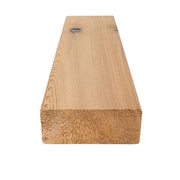 PROSAUNAS Cedar 2x4 STK S4SEE Sauna Wood, Select Tight Knot, Smooth 4 Sides Eased Edges, Bench Material