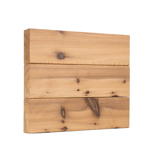 PROSAUNAS Cedar 2x4 STK S4SEE Sauna Wood, Select Tight Knot, Smooth 4 Sides Eased Edges, Bench Material