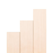 PROSAUNAS Hemlock 2x4 VG S4SEE Sauna Wood, Vertical Grain, Clear, Smooth 4 Sides Eased Edges, Bench Material