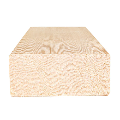 PROSAUNAS Hemlock 2x4 VG S4SEE Sauna Wood, Vertical Grain, Clear, Smooth 4 Sides Eased Edges, Bench Material