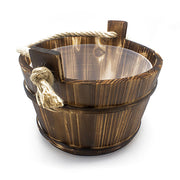 PROSAUNAS spruce sauna bucket and ladle set