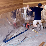 PROSAUNAS Vapor Barrier Vapor Barrier Foil, 48x322