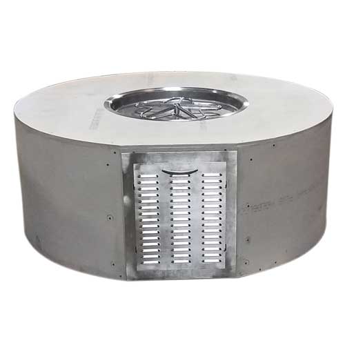 HPC Fire Round Ready to Finish Fire Pit Kit (Small LP Tank)