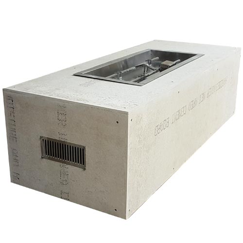 HPC Fire Linear Ready to Finish Fire Pit Kit