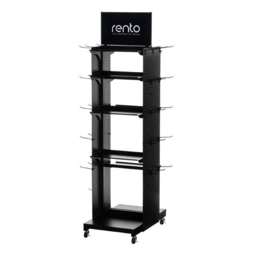 Rento Display Stand Showroom Product Display Stand, 32"W x 32"D x 81"H