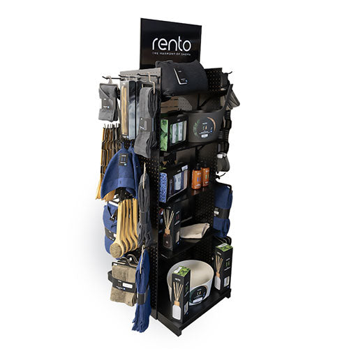 Rento Display Stand Showroom Product Display Stand, 32"W x 32"D x 81"H