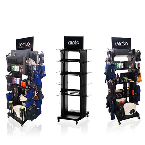 Rento Display Stand Showroom Product Display Stand, 32"W x 32"D x 81"H