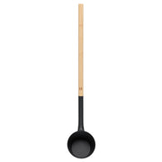 Rento Long Ladle Sauna Ladle, Large Aluminum Scoop, Long Bamboo Handle
