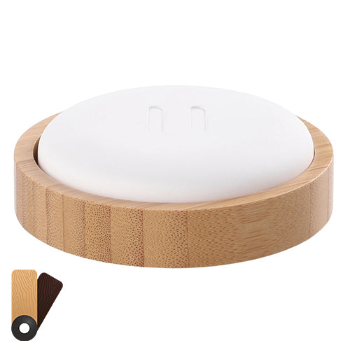 Rento Stone Diffuser Stone Aroma Diffuser with Bamboo Tray, White