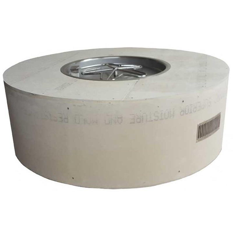 HPC Fire Round Ready to Finish Fire Pit Kit with Torpedo Burner - Backyard Supply Direct