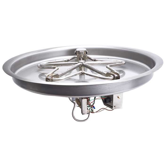 HPC 25" Round Bowl Fire Pit Insert, CSA Certified