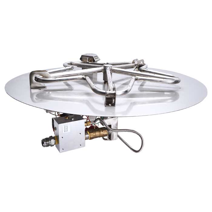 HPC 36" Round Flat Pan Fire Pit Insert, CSA Certified