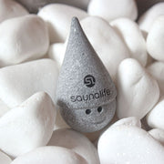 SaunaLife Stoney Sauna Gnome w/ Cone Hat, Carved Soapstone