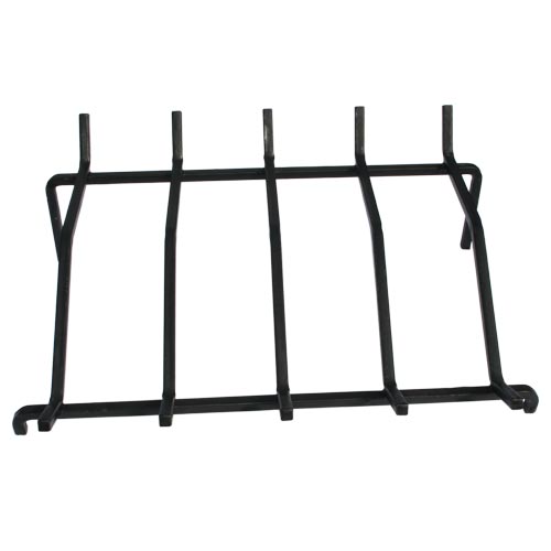 HPC SS Black Porcelain Coated Outdoor Fireplace Grate For Dual ODF Insert