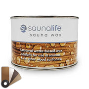 SaunaLife Sauna Wax Water-Repellant and Protective Coating, 15.2 oz
