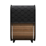 SaunaLife Model CL3G Cube Luxury Series Outdoor Home Sauna Kit, Up to 2 Persons